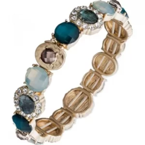 Image of Ladies Lonna And Lilly Gold Plated Lifes a Gem Bracelet
