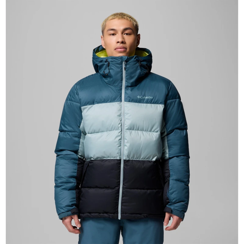 Image of Columbia Mens Slope Style Omni-Heat Thermal Reflective Recycled Insulation Ski Jacket Everblue male Small