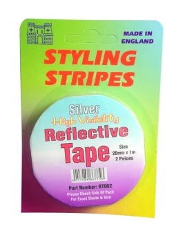 Image of Hi Vis Reflective Tape - Silver- CASTLE PROMOTIONS- RTS