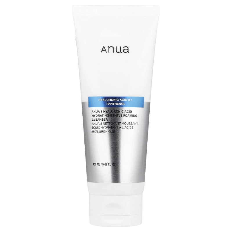 Image of Anua 8 Hyaluronic Acid Hydrating Gentle Foaming Cleanser, 150Ml(5.07Fl Oz)