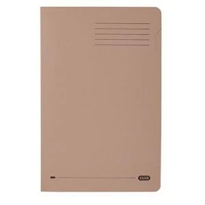 Image of Elba Strongline A4 Square Cut Folder Heavyweight Manilla Buff Pack 50