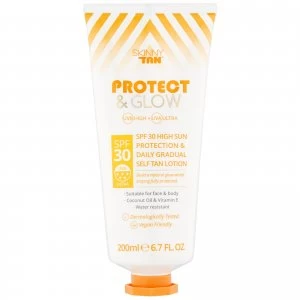 Image of Skinny Tan Protect & Glow Lotion SPF30 200ml