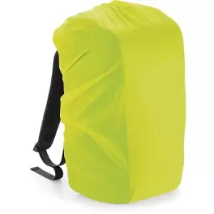 Image of Quadra Waterproof Universal Rain Cover (One Size) (Fluorescent Yellow) - Fluorescent Yellow