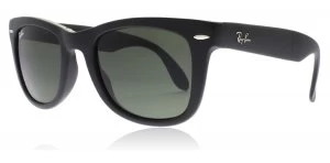Image of Ray-Ban Folding Sunglasses Matte Black 601s 54mm