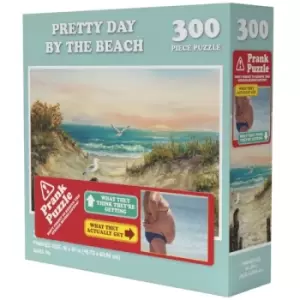Image of Doing Things Beach Prank 300 Piece Jigaw Puzzle