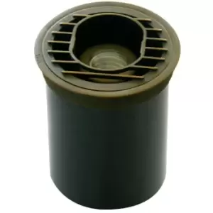 Image of Elstead Bronze - LED 3 Light Outdoor Tiltable In Ground Recessed Spotlight Bronze IP44