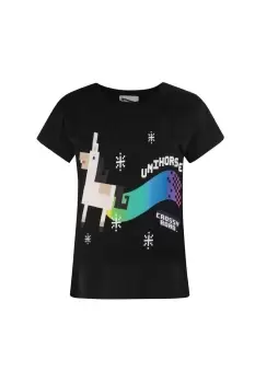 Image of Crossy Road Official Unihorse Short Sleeved T-Shirt