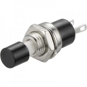 Image of SCI R13 24A1 05 BK Pushbutton 250 V AC 1.5 A 1 x OffOn momentary