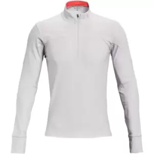 Image of Under Armour Qualifier Zip Top Mens - White