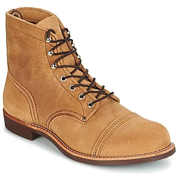 Image of Red Wing IRON RANGER mens Mid Boots in Brown,8,9,9.5,10.5,8.5,7.5,9.5