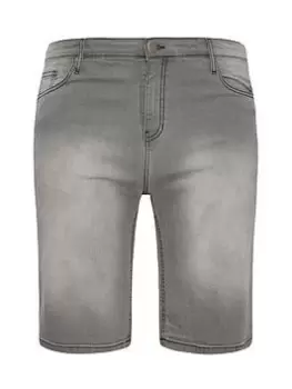 Image of BadRhino Denim Shorts, Grey, Size 58, Men