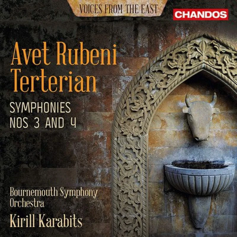 Image of Avet Terterian - Avet Rubeni Terterian: Symphonies Nos 3 and 4: Voices from the East CD Album - Used