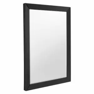 Image of Crossland Grove Bloomsbury Rectangle Wall Mirror Black - 915 x 610mm