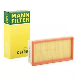 Image of MANN-FILTER Air Filter PEUGEOT,CITROEN,OPEL C 24 026 9674725580,9674725580 Engine Filter