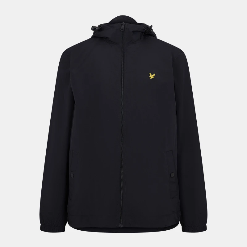Image of Lyle and Scott Zip Through Jacket - Black XS