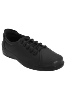Image of 5 Eye Lace To Toe Softie Leather Leisure Shoes