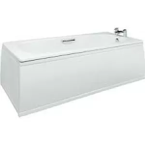 Image of Wickes Avaris Enamel Coated Steel Bath - 1500 x 700mm