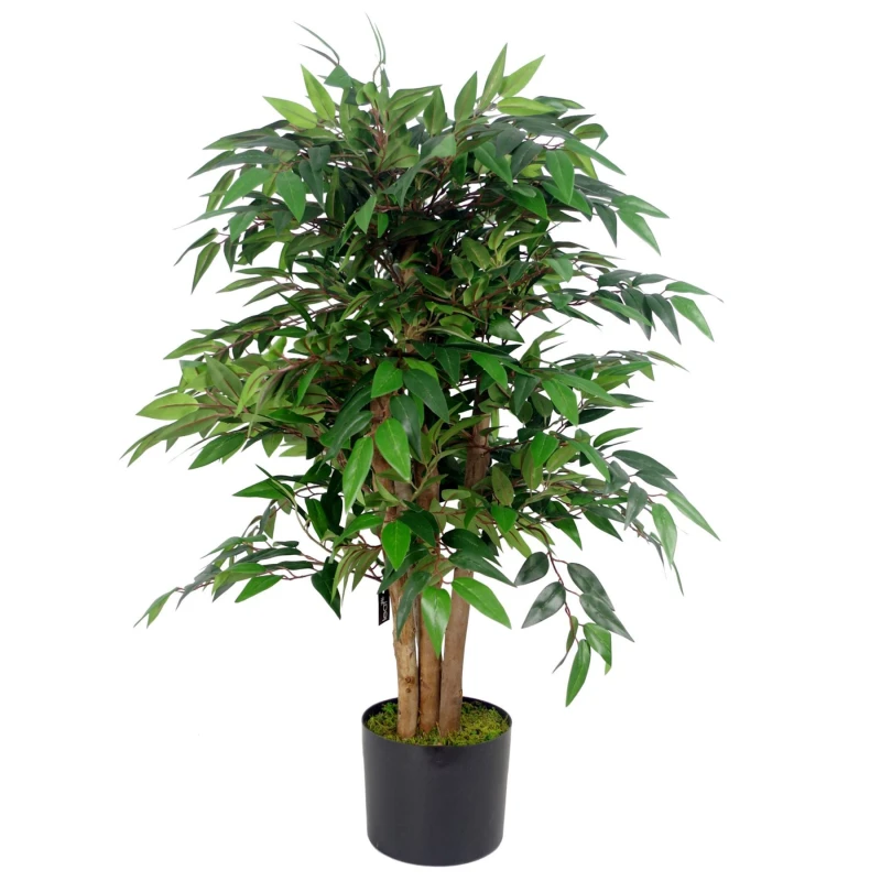 Image of Leaf Design 90cm Luxury Smilax Sarsaparilla Artificial Ficus Tree (Premium Range)