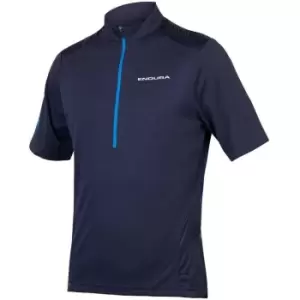 Image of Endura Hummvee Short Sleeve Jersey - Blue