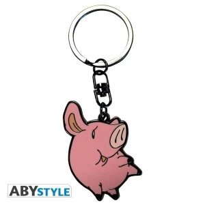 Image of The Seven Deadly Sins - Hawk Metal Keyring