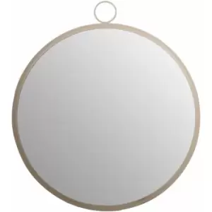 Image of Wall Mirror Bathroom / Bedroom / Hallway Decorative Wall Mounted Gold Frame Mirrors / Round Minimalistic Mirrors For Living Room 3 x 60 x 60
