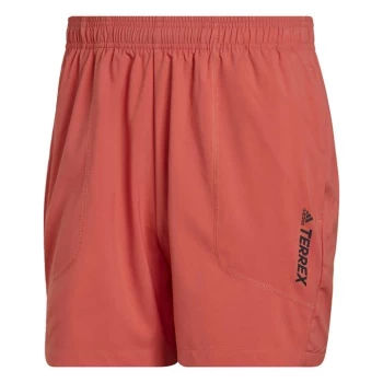 Image of adidas Terrex Multi Shorts Mens - Orange