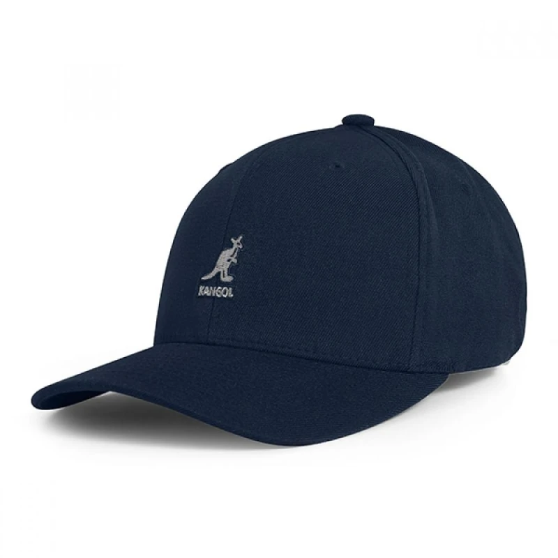 Image of Kangol Cap Kangol Wool Flexfit Baseball Bleu Unisex L/XL