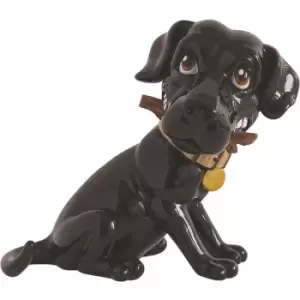 Image of Little Paws 3068 Cooper the Black Labrador Dog Figurine