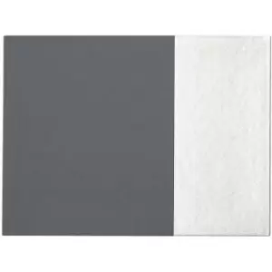 Image of Geome Dipped Grey and Silver Placemats - Premier Housewares