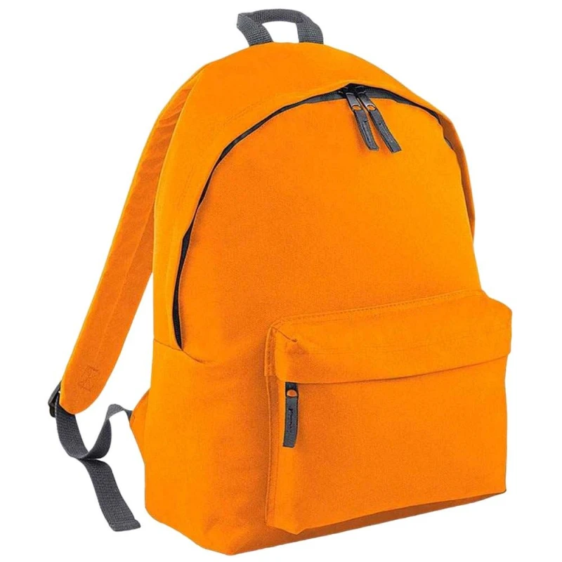 Image of Bagbase Mens Original Plain Backpack in Orange Orange Male