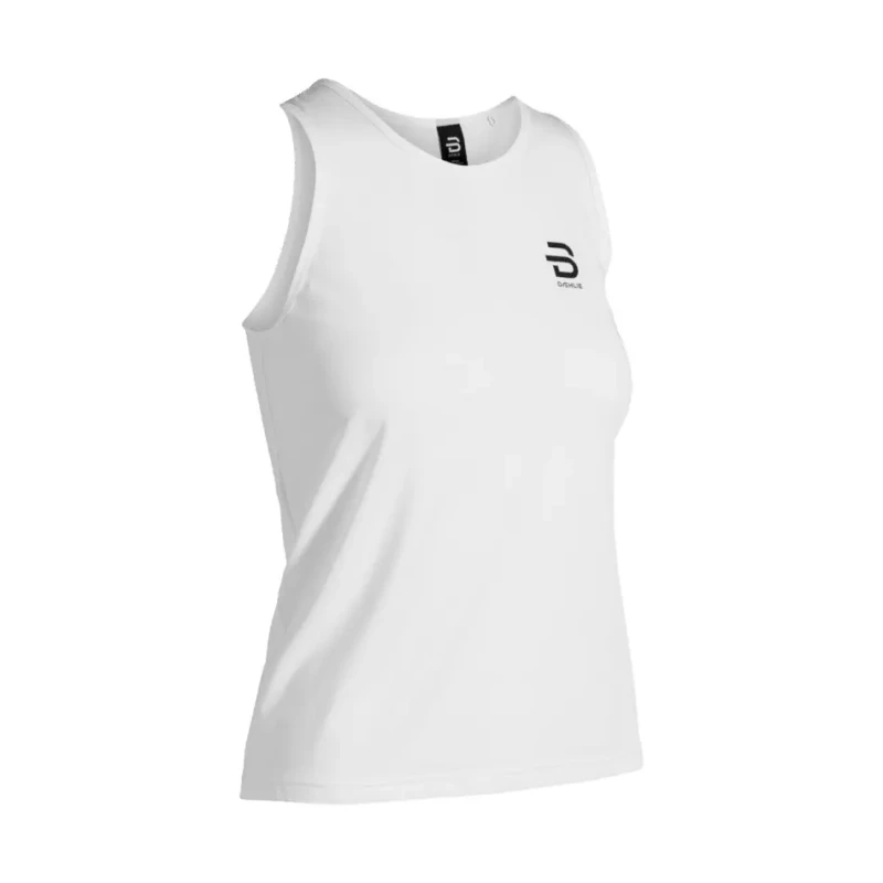 Image of Womens tank top Daehlie Sportswear Tempo Blanc Female XS