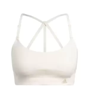 Image of adidas Yoga Studio Light Sports Bra - White