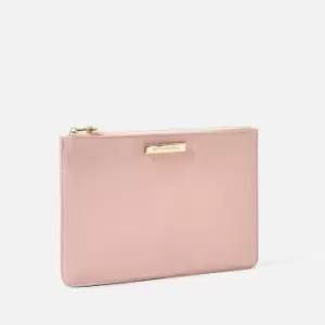Image of Katie Loxton Womens Precious Stone Pouch Bag - Thank You For Helping Me Tie The Knot - Rose Pink