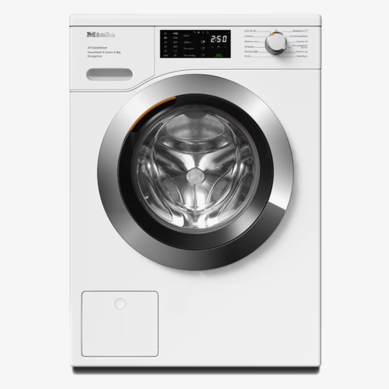 Image of Miele WEE385WCS 8kg W1 PowerWash Washing Machine 1400RPM - White WEE385WCS