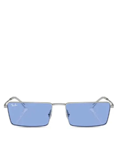 Image of Ray-Ban Emy Rectangular Sunglasses, 59mm