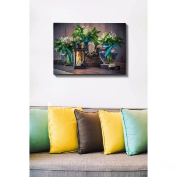 Image of Kanvas Tablo (50 x 70) - 163 Multicolor Decorative Canvas Painting