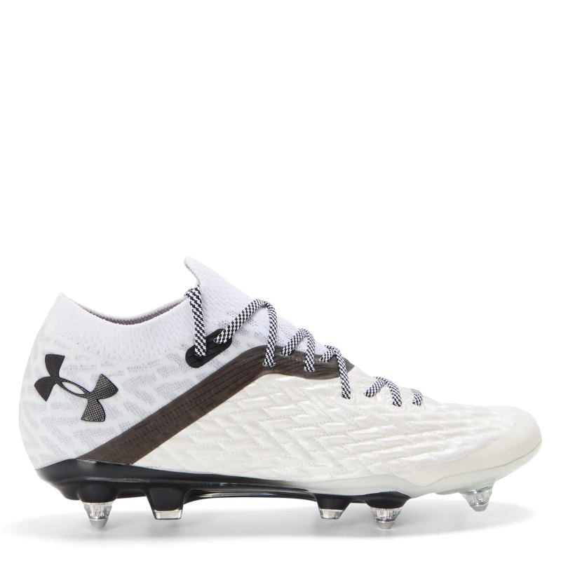 Image of Under Armour Clone Magnetic Astro Turf Football Boots White male 7 (41)