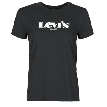 Image of Levis THE PERFECT TEE womens T shirt in Black - Sizes S,M,L,XL,XS,XXS