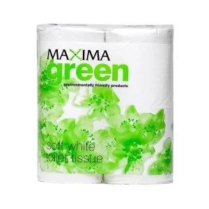 Image of Maxima Green Toilet Tissue 320 Sheet (Pack 36)