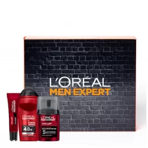 Image of LOreal Paris Men Expert Anti Ageing Moisturiser Regime Kit (Worth £27.52)