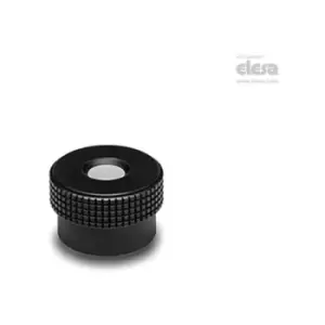Image of Elesa - Knurled control knob-MBR.30 B-5+C-C5 Blue