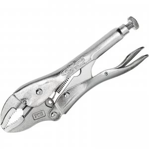 Image of Irwin Vise Grip Curved Jaw Wire Cutting Locking Pliers 180mm