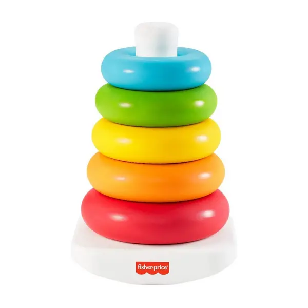 Image of Fisher Price Eco Rock-a-stack Activity Toy