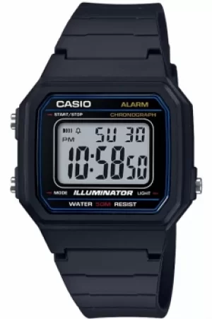 Image of Unisex Casio Classic Big Digital Alarm Chronograph Watch W-217H-1AVEF