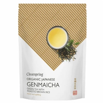 Image of Organic Loose Genmaicha Green Tea & Roast Rice - 90g - 703469 - Clearspring