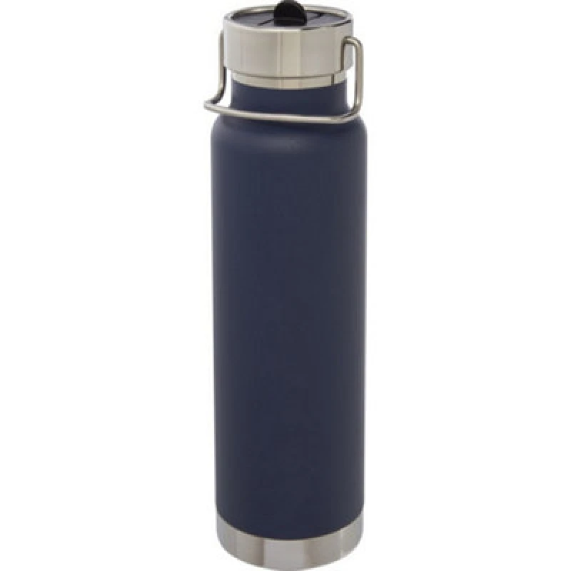 Image of Avenue Avenue Thor Copper Sports Bottle in Dark Blue Dark Blue One Size Unisex 5063425776863