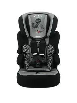 Image of Disney Mickey Mouse Beline Sp Grp 123 High Back Booster - Denim