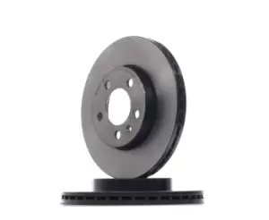 Image of BREMBO Brake disc PRIME LINE - UV Coated 09.D570.11 Brake rotor,Brake discs VW,AUDI,SKODA,POLO (AW1, BZ1),A1 Sportback (GBA),A1 Citycarver (GBH)