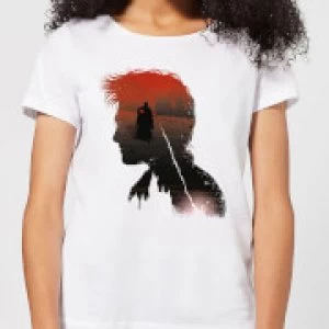 Image of Harry Potter Harry Voldemort Womens T-Shirt - White - M