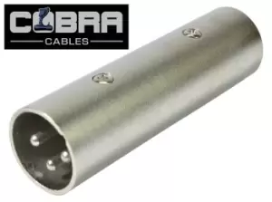 Image of 3 Pin XLR Male to XLR Male Joiner